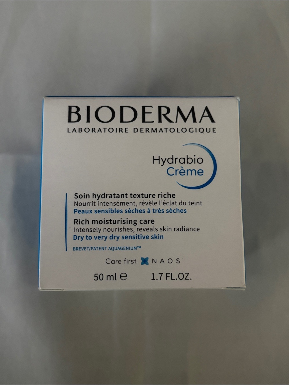 Bioderma Hydrabio Crème Rich Moisturising Care EXP 01-2027